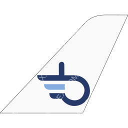 Blue Islands tail logo dark