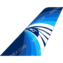 EgyptAir Express tail logo dark