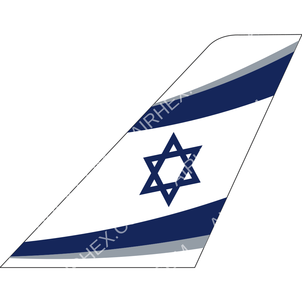 EL AL logo (updated 2023) - Airhex