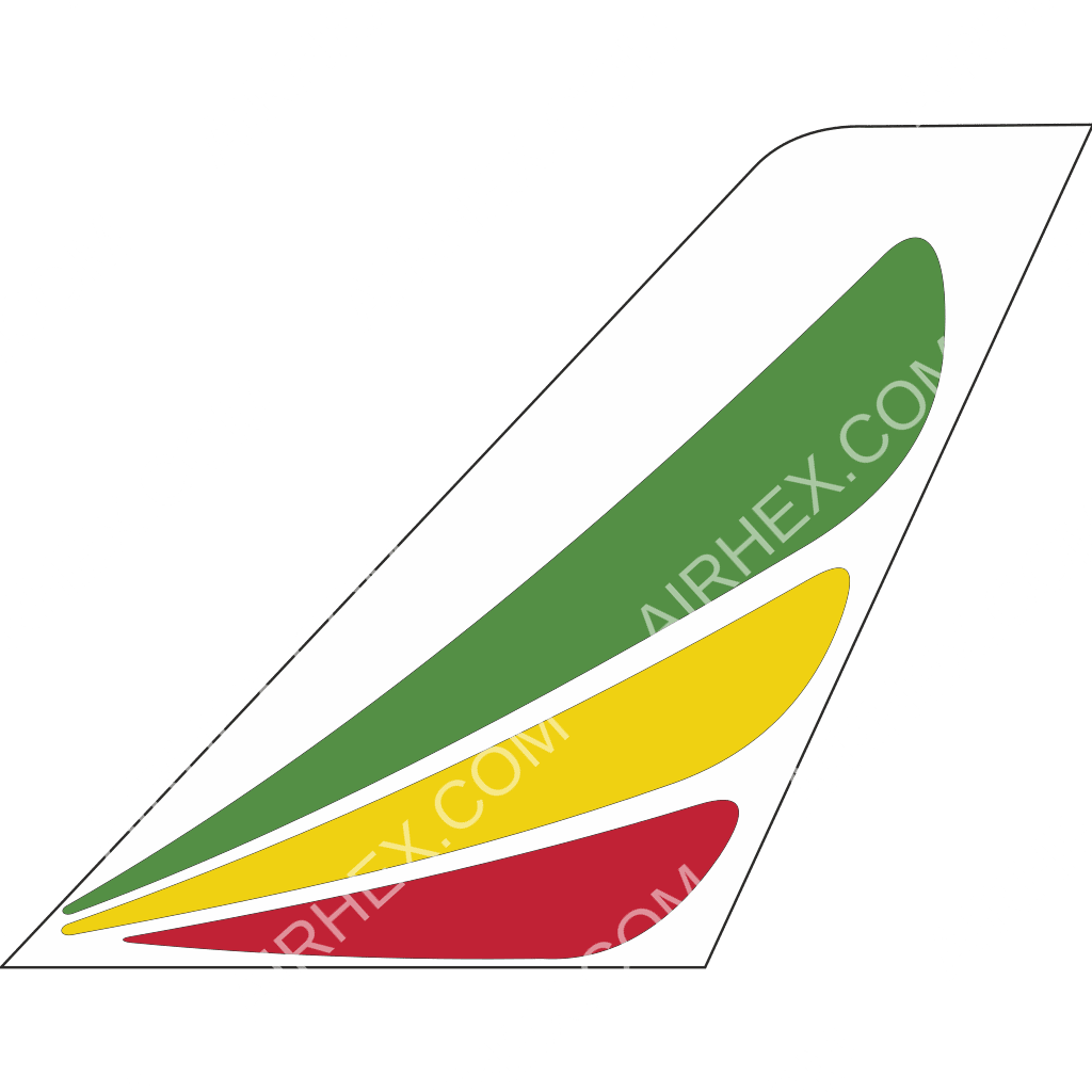 Ethiopian Airlines logo (updated 2021) - Airhex