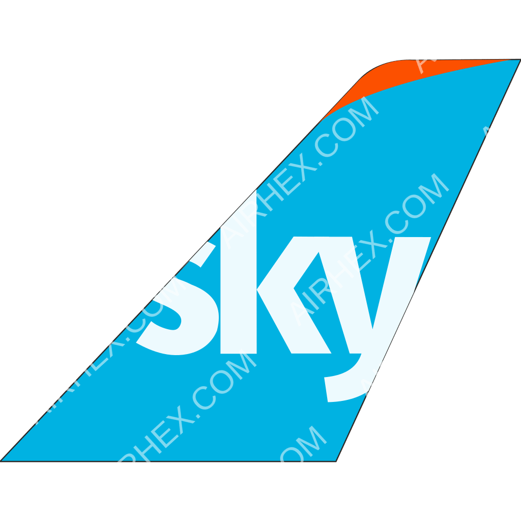 Exjet Aviation tail logo Exjet Aviation tail logo