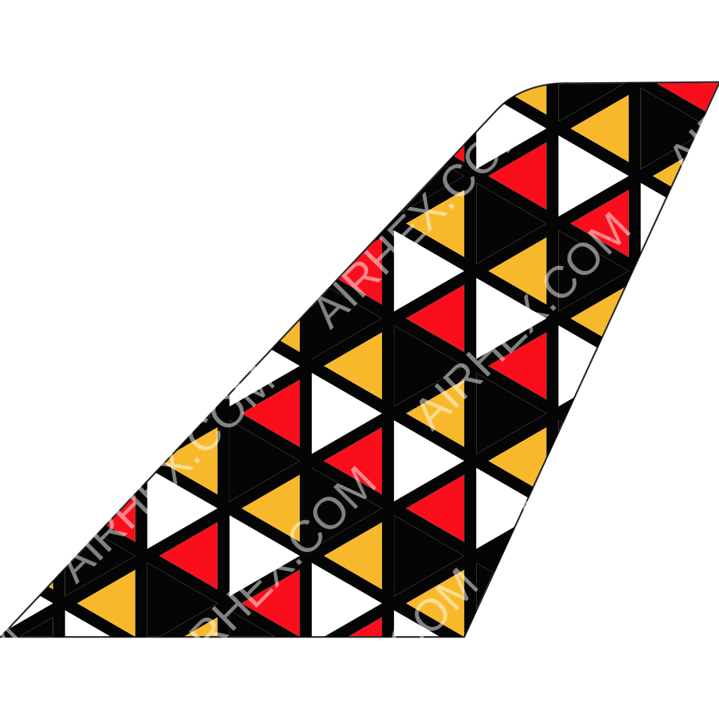 Fly Angola tail logo