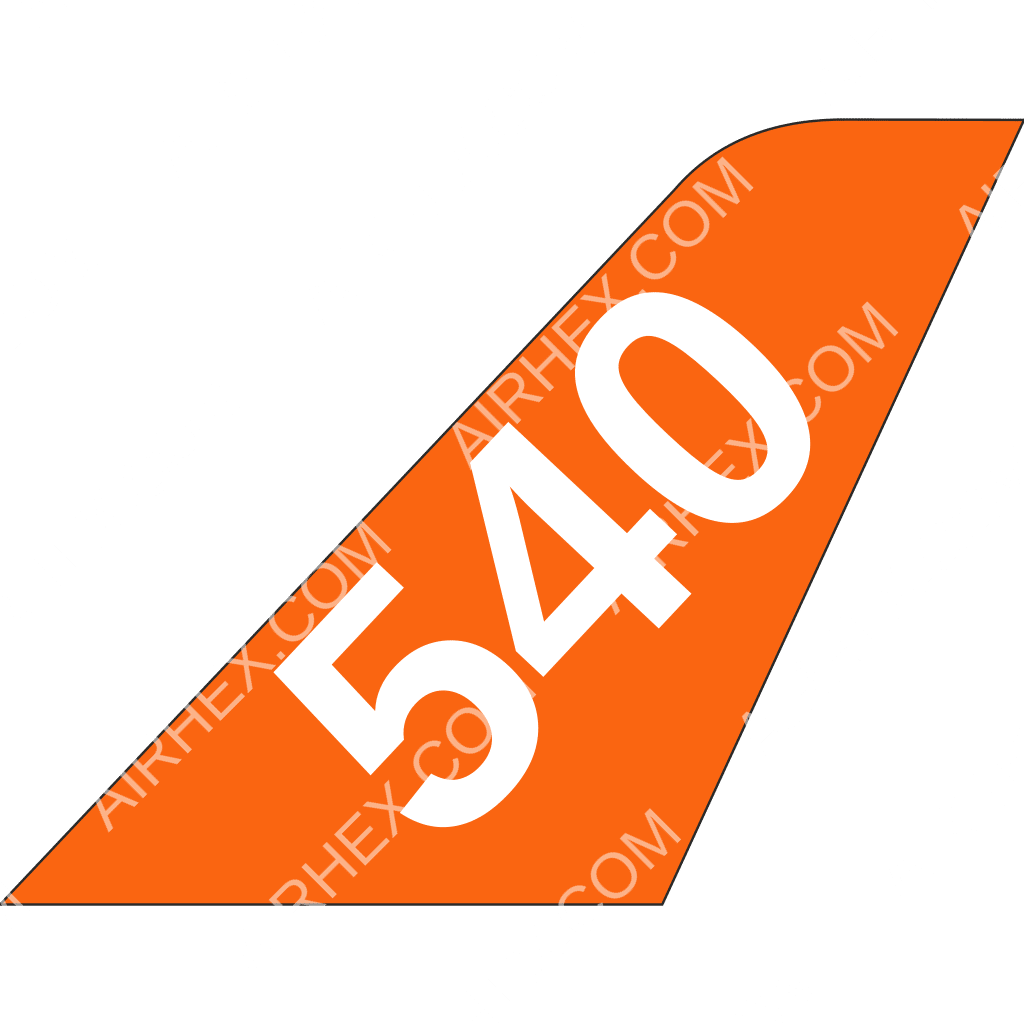 Fly540 tail logo