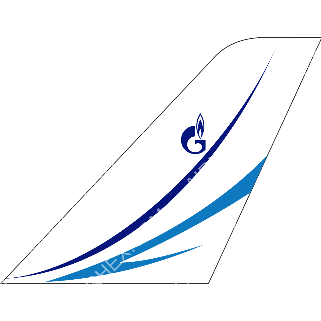 Gazpromavia tail logo
