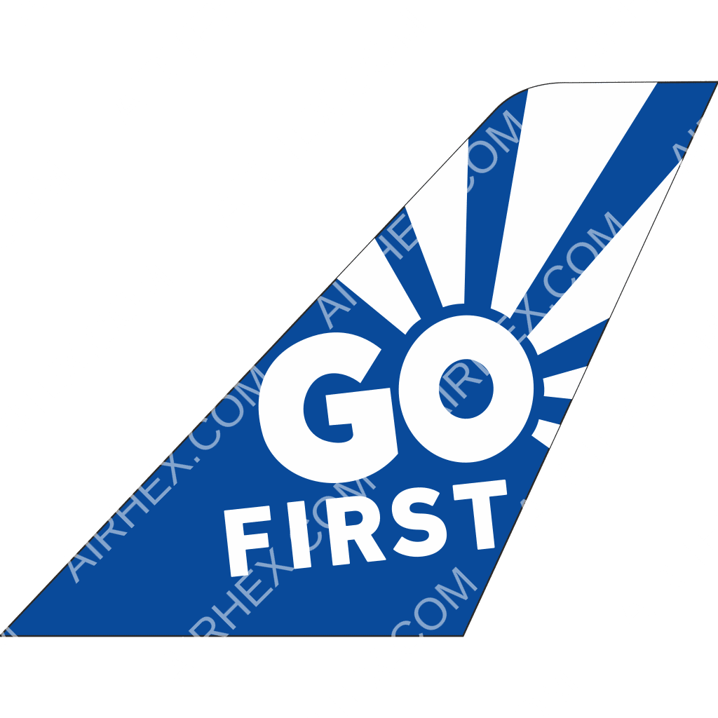 Go First tail logo