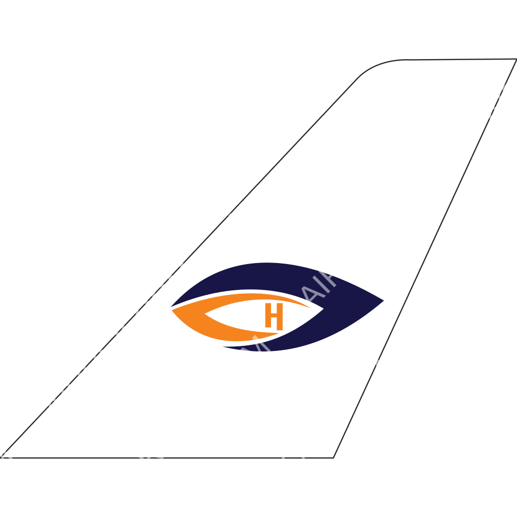 Halla Airlines tail logo