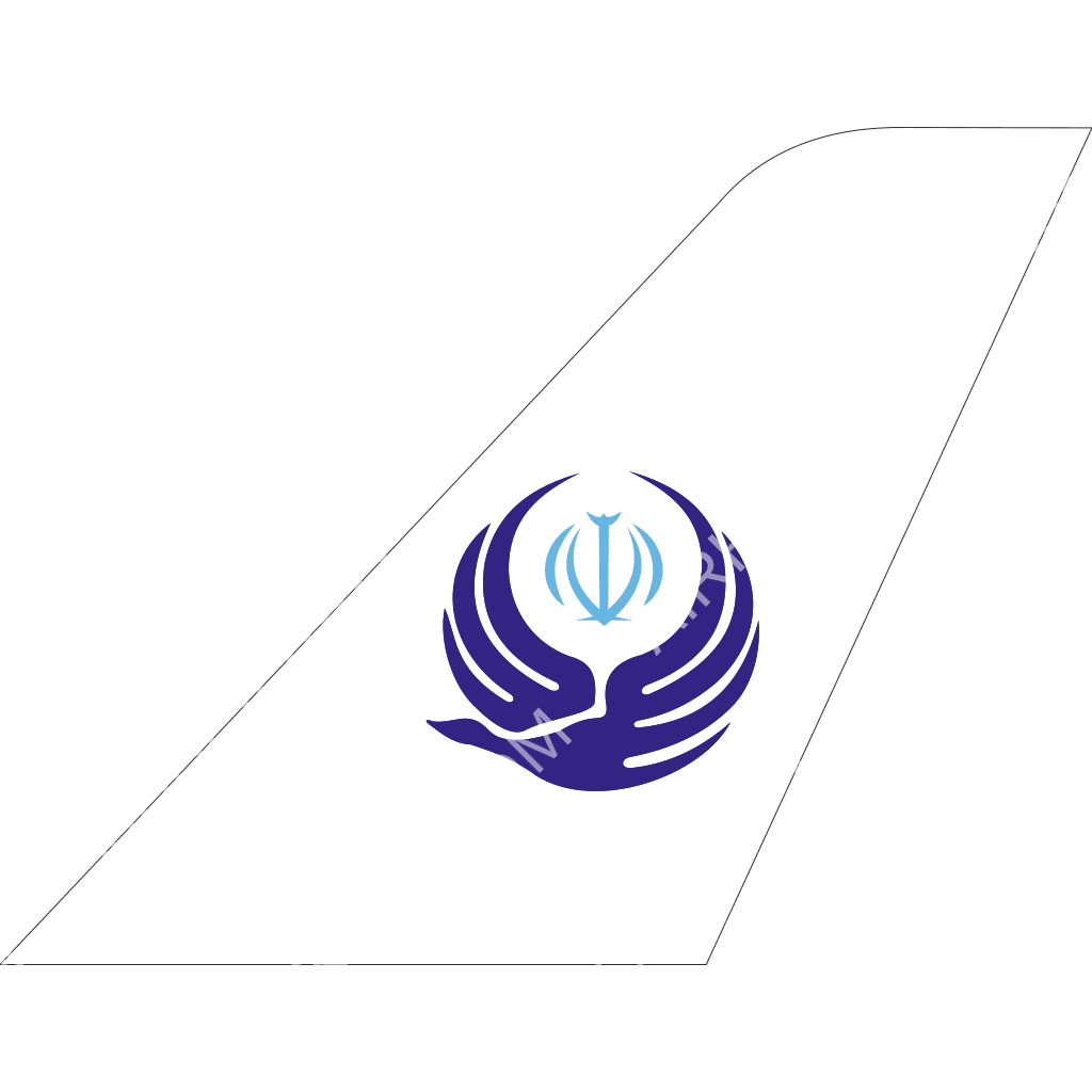 Iran Aseman Airlines tail logo