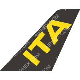 ITA Transportes Aéreos tail logo dark
