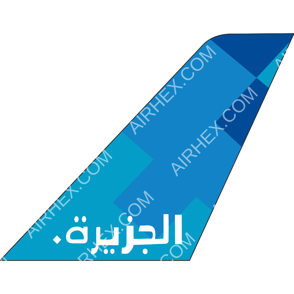 Jazeera Airways tail logo