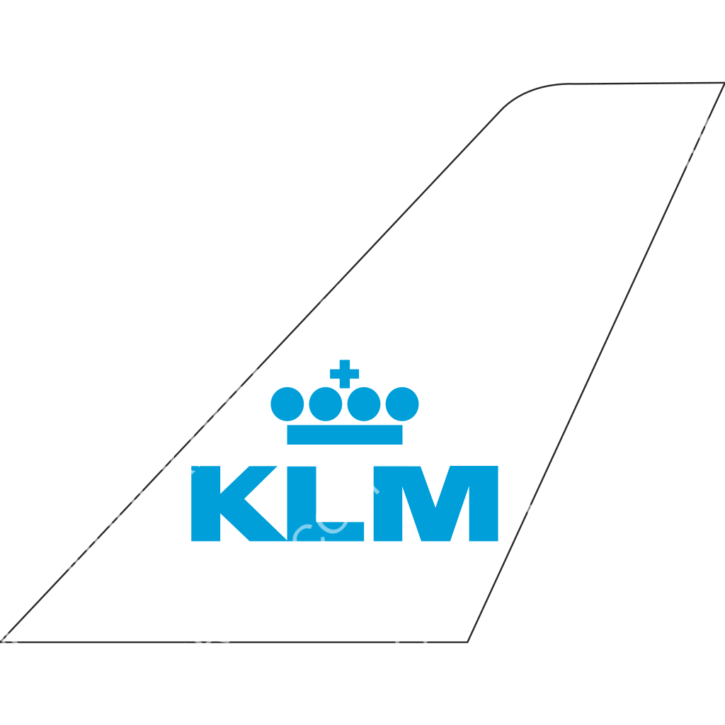 KLM tail logo