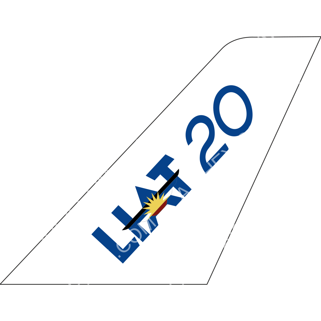Liat Air tail logo Liat Air tail logo