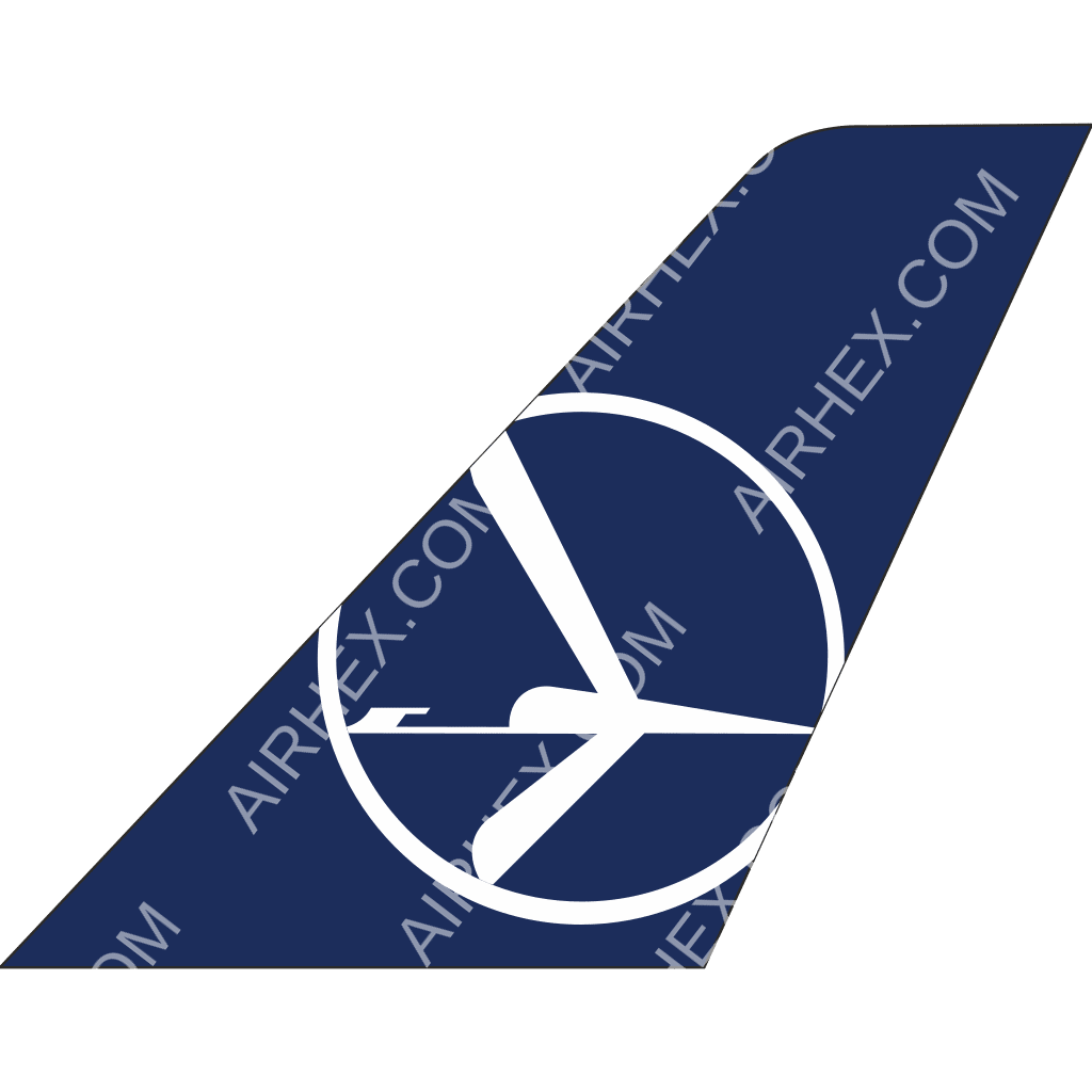 LOT Polish logo (updated 2023) - Airhex