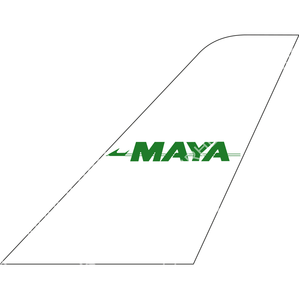 Maya Island Air tail logo