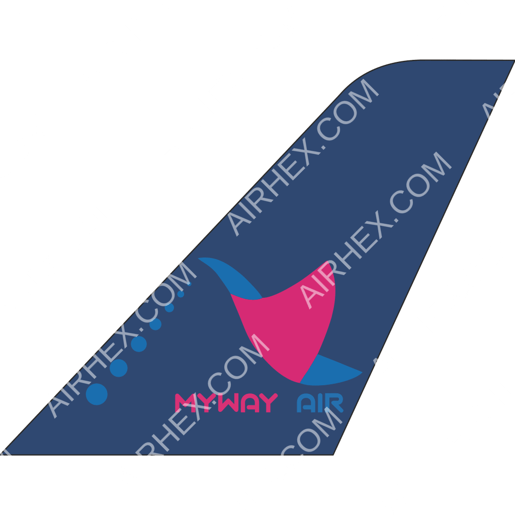 Myway Airlines tail logo