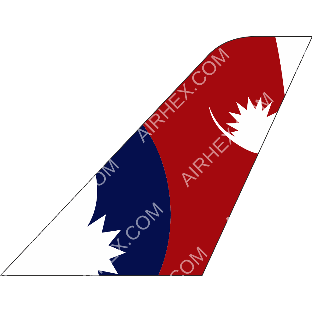 Nepal Airlines tail logo