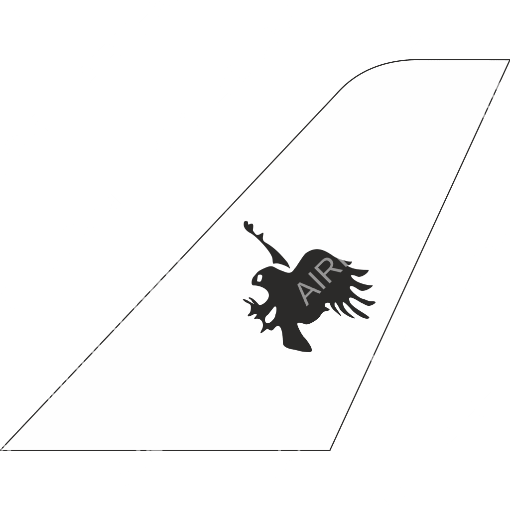 Northwestern Air tail logo