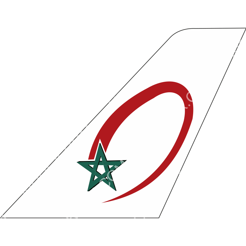 Royal Air Maroc tail logo
