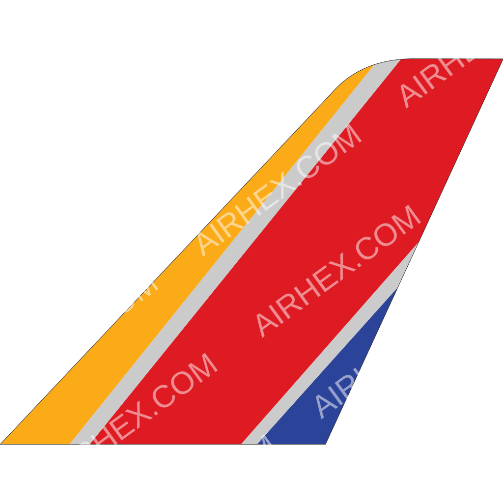 Southwest Airlines logo (updated 2024) - Airhex