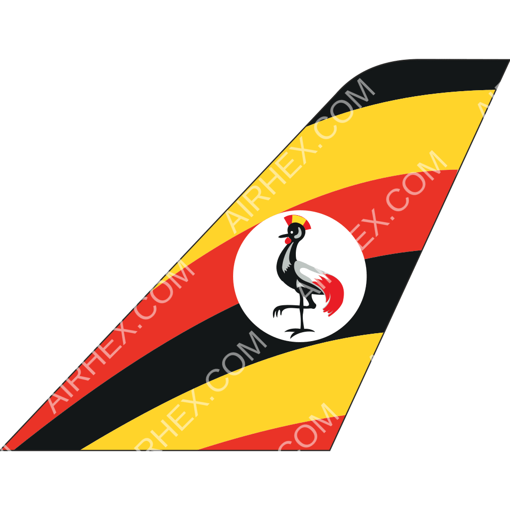Uganda Airlines tail logo